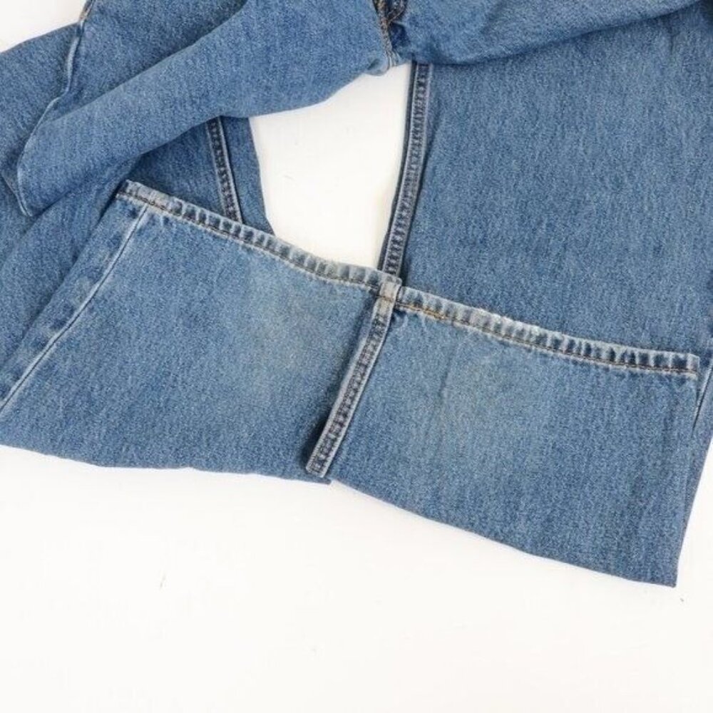 Levi's Big and Tall Mens 550 42 X 32 Tapered Leg Relaxed Fit Blue Jeans - Picture 8 of 10